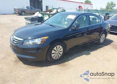 2012 Honda Accord 2.4 Lx из США, поврежденный, VIN 1HGCP2F39CA012959